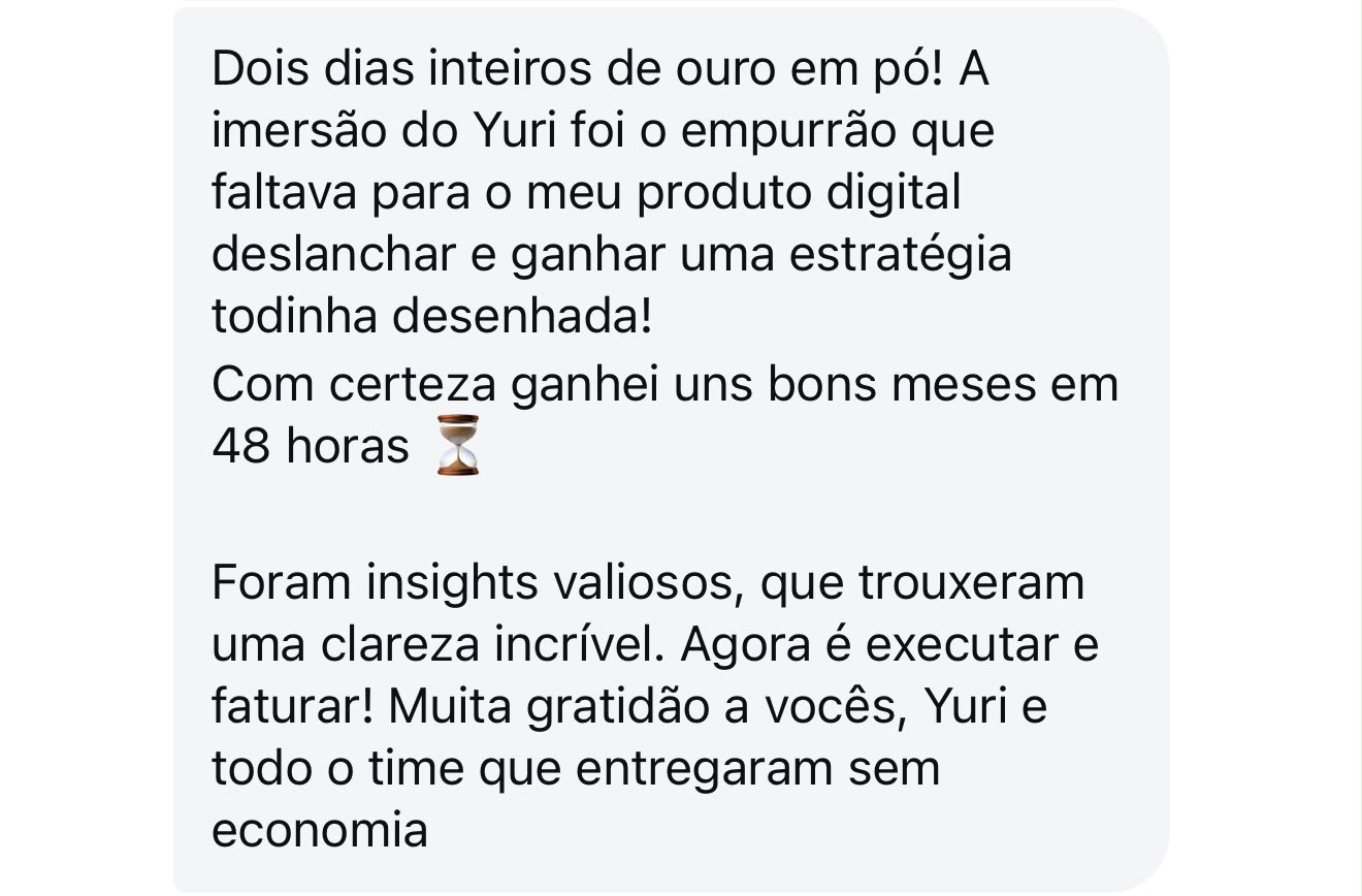 Depoimento 4 — aluno da imersão Venda Mais com IA
